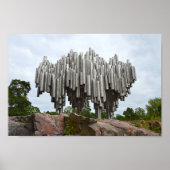 Sibelius Monument, Helsinki, Finland Poster (Voorkant)