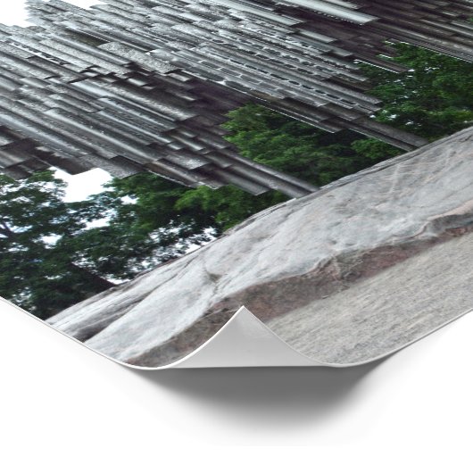 Sibelius Monument, Helsinki, Finland Poster (Hoek)