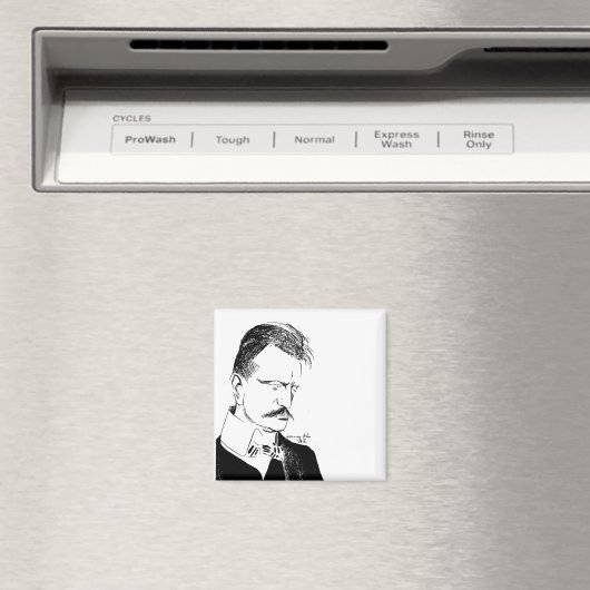 Sibelius: schets van Albert Engström (1904) Magneet (Insitu (Vaatwasser))