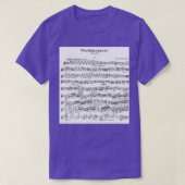 Sibelius Violin Concerto T-shirt (Design voorkant)