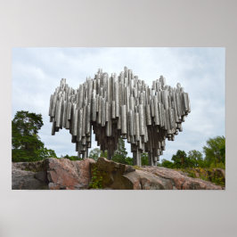 Sibeliusmonument, Helsinki, Finland Poster