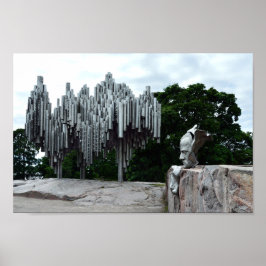 Sibeliusmonument, Helsinki, Finland Poster
