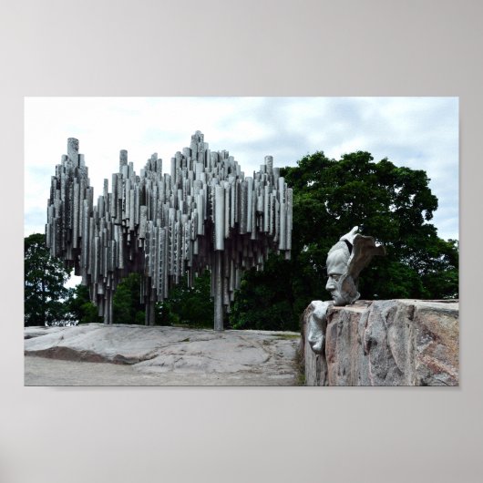Sibeliusmonument, Helsinki, Finland Poster (Voorkant)
