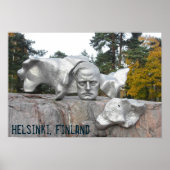 Sibeliusmonument, Helsinki, Finland Poster (Voorkant)