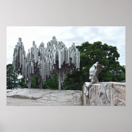 Sibeliusmonument, Helsinki, Finland Poster