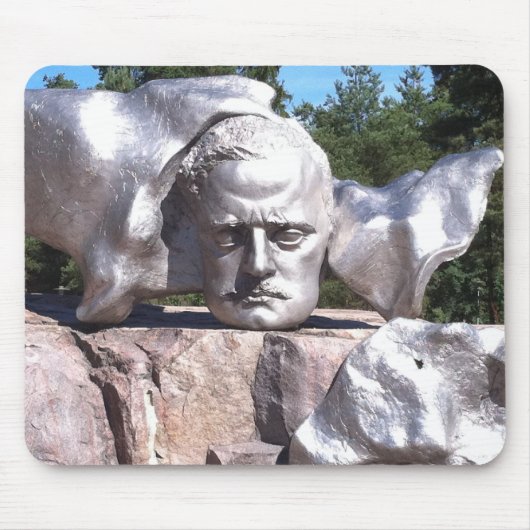 Sibelius's hoofd muismat (Voorkant)