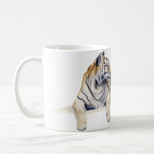 Siberian/Bengal Tiger Koffiemok (Links)