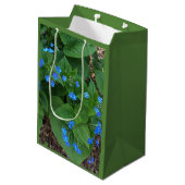 Siberian Bugloss - Blauw en groen - Medium Cadeauzakje (Achterkant Gekanteld)