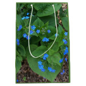 Siberian Bugloss - Blauw en groen - Medium Cadeauzakje (Voorkant)