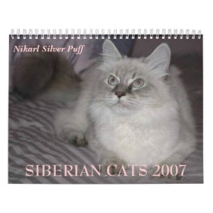 SIBERIAN CATS 2007 Agenda... Kalender