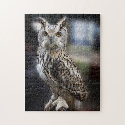 Siberian Eagle Owl Legpuzzel (Verticaal)