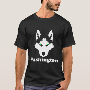 Siberian Huskies Dog Owner State Washington Husky T-shirt