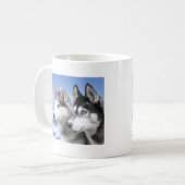 Siberian Huskies Koffiemok (Voorkant links)