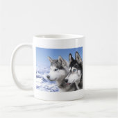 Siberian Huskies Koffiemok (Links)