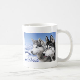 Siberian Huskies Koffiemok