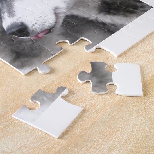 Siberian Huskies Legpuzzel (Zijkant)