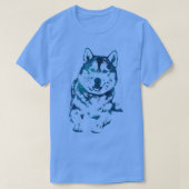 Siberian Husky 1 T-shirt (Design voorkant)