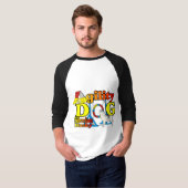 Siberian Husky Agility T-shirt (Voorkant volledig)
