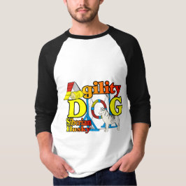 Siberian Husky Agility T-shirt