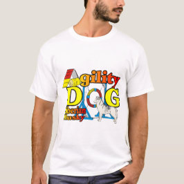 Siberian Husky Agility T-shirt