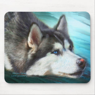 Siberian Husky Art Mousepad Muismat