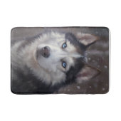 Siberian Husky Badmat (Voorkant)