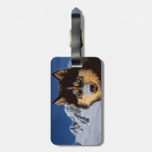 Siberian Husky Bag Label Bagagelabel (Achterkant verticaal)