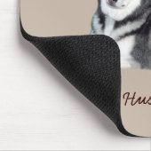 Siberian Husky Beauful Mousepad Muismat (Hoek)