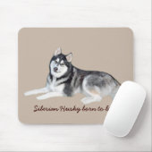 Siberian Husky Beauful Mousepad Muismat (Met muis)