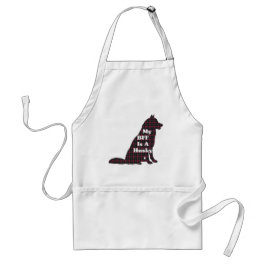 Siberian HUSKY BFF Gifts Standaard Schort