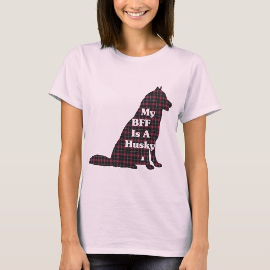 Siberian HUSKY BFF Gifts T-shirt (Voorkant)