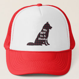 Siberian HUSKY BFF Gifts Trucker Pet