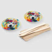 Siberian Husky Birthday Party Handwaaier (Niet-gemonteerd)