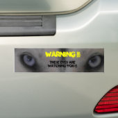Siberian Husky Bumpersticker (Op auto)