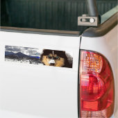 Siberian Husky Bumpersticker (Op Truck)