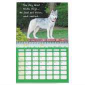 Siberian Husky Calendar Kalender (Mar 2026)