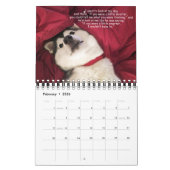 Siberian Husky Calendar Kalender (Feb 2026)