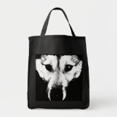 Siberian Husky Canvas tas Husky Wolf Beach Bags (Voorkant)