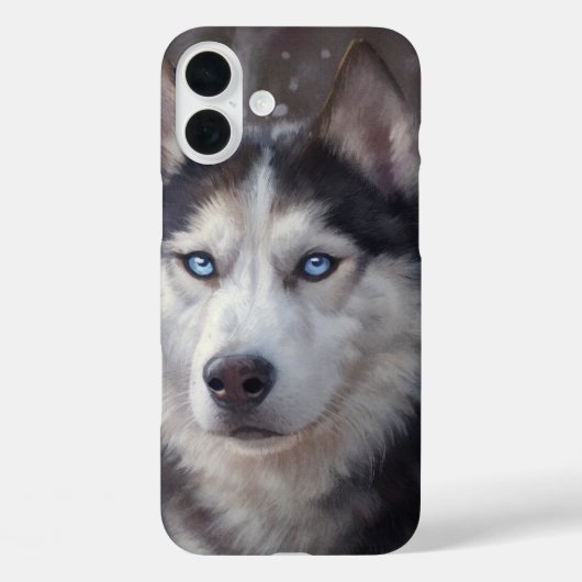 Siberian Husky Case-Mate iPhone Case (Achterkant)