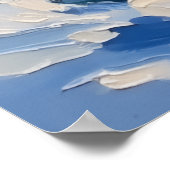 Siberian Husky Christmas Boat Holiday Poster (Hoek)