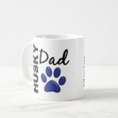 Siberian Husky Dad 2 Koffiemok (Voorkant links)