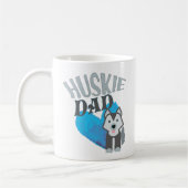 Siberian Husky Dad Cute Coffee Mok Dog Owner Gift (Links)