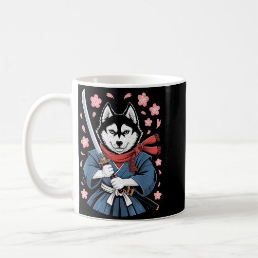 Siberian Husky Dad Cute Japanese Anime Stuff Samur Koffiemok (Links)