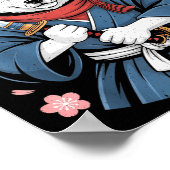 Siberian Husky Dad Cute Japanese Anime Stuff Samur Poster (Hoek)