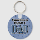 Siberian Husky DAD Sleutelhanger (Voorkant)