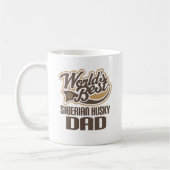 Siberian Husky Dad (Werlds Best) Koffiemok (Links)