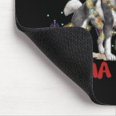 Siberian Husky Dit is mijn kerstpajama-programma Muismat (Hoek)