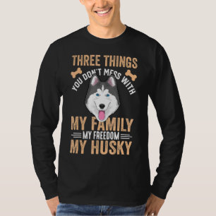 Siberian Husky Dog Apparel for Husky Owner T-shirt