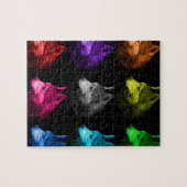 Siberian Husky dog art 6048 BB Legpuzzel (Horizontaal)