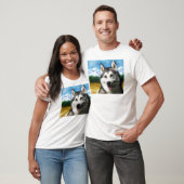 Siberian Husky Dog Art - Solar T-shirt (Unisex)